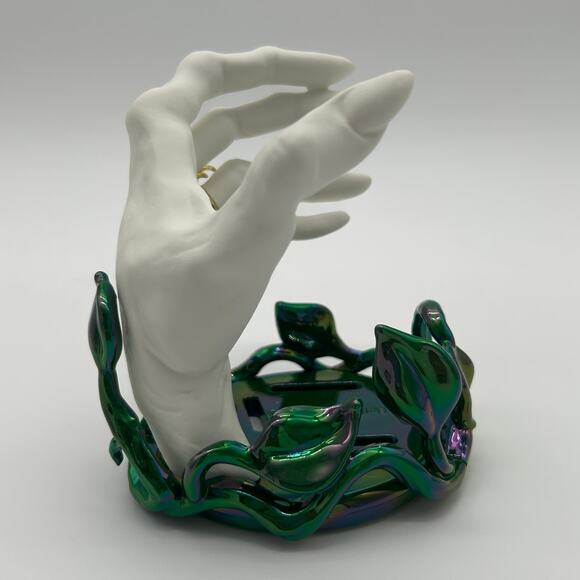 Bath & Body Works Skeleton Hand Soap Holder Spider Ring Halloween - Picture 3 of 6